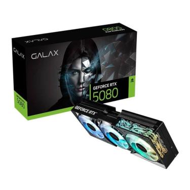 Imagem de Placa de Video Galax Geforce RTX 5080 1-CLICK OC 3X 16GB GDRR7 256 BITS - 58NZN6MDBBOC