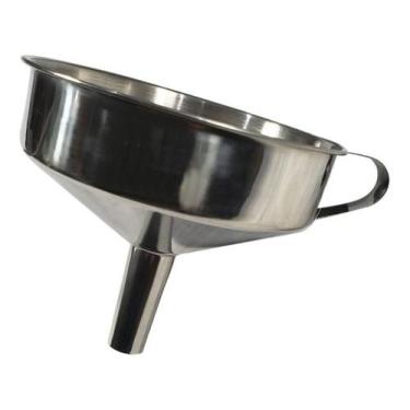 Imagem de Funil Inox Reto 16 Cm - Ke Home
