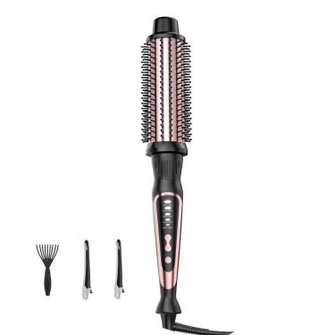 Imagem de Escova térmica DENVEK Escova redonda aquecida e modelador de 1,5 cm