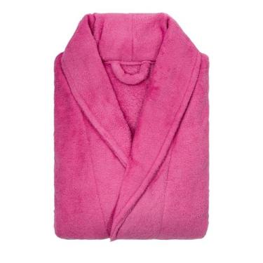 Imagem de Roupão de Banho Microfibra Soft Tamanho único Camesa, Rosa pink