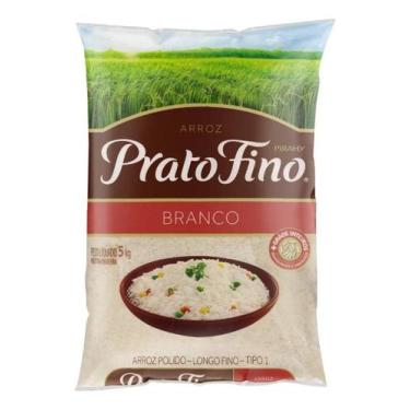 Imagem de Arroz Branco Tipo 1 Prato Fino Pacote 5kg