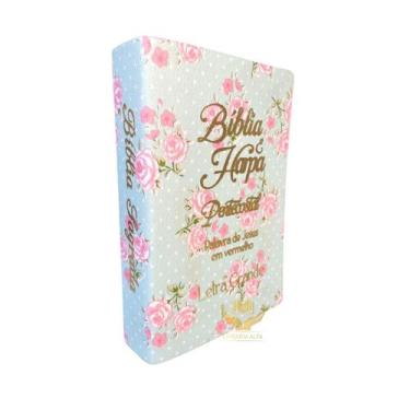 Imagem de Bíblia Sagrada Tamanho 12,5x19 Letra Grande com Harpa - NoBrand