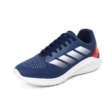 Imagem de Tênis Masculino Leve Esportivo Sapato Confortável  - MRSHOES, Azul mar