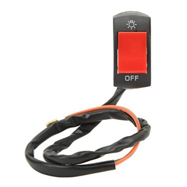 Imagem de Bicicleta elétrica farol interruptor metal ABS motocicleta nevoeiro luz interruptor para 2.2 a 2.5cm guidão conversão