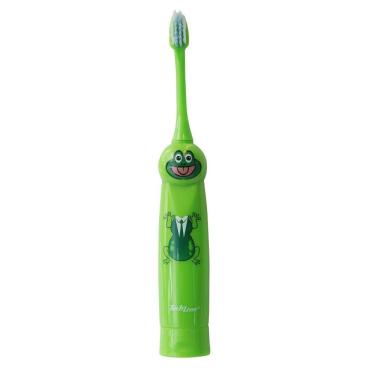 Imagem de Escova Dental Eda Kids Verde Sapo Techline