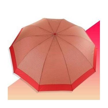 Imagem de Sombrinha LISTRADA Guarda Chuva Dobrável - electros1