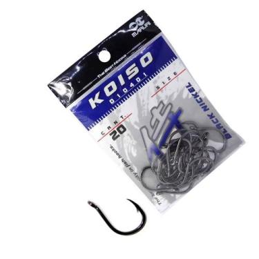 Imagem de Anzol Maruri Koiso Black Preto N19 C/20 Tamba Pacu