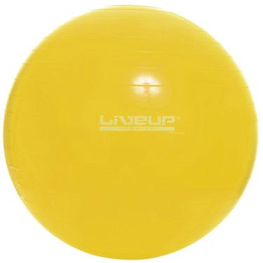 Imagem de Bola Suíça para Pilates 75 cm LIVEUP LS3221 75 Amarelo