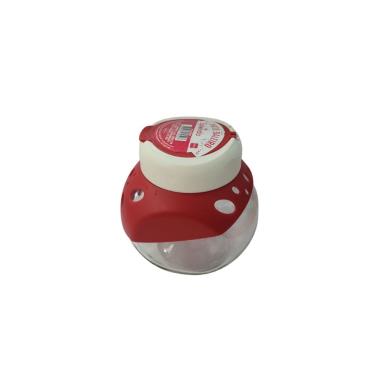 Imagem de Pote Baleiro De Vidro Ring Com Silicone 500ml - Wellmix