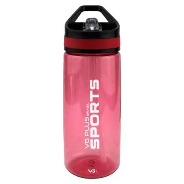 Imagem de Garrafinha Squeeze Aerobic Plástico com Bico 650ml Academia Vg+ - Vg P