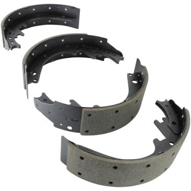 Imagem de QUALITY-BUILT Premium - Substituição original da sapata de freio de tambor traseiro para Chevrolet/GMC 1960-1991 (Série 1500, Série 2500, Blazer, C10, C15, C20, C25, C30, K10, K15, K20, K25, K5