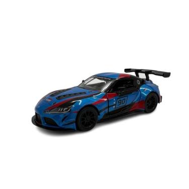 Imagem de Miniatura Toyota GR Supra Racing Azul Metal 1:36 - Kinsmart