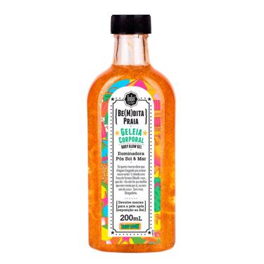 Imagem de Geleia Hidratante Corporal Lola Bemdita Praia Iluminadora Pós Sol E Mar 200ml