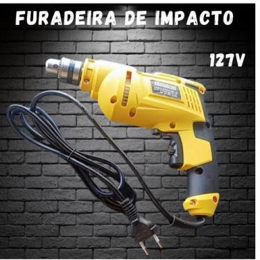 Imagem de Furadeira de Impacto 600W Amarela 127V Potente e Compacta - STARTOOLS,