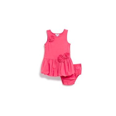 Imagem de Splendid Vestido de popelina regata Parker para bebês meninas, Melancia, 3-6 Meses