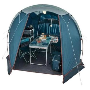Imagem de Barraca De Camping Com Bolsa Quechua Arpenaz 4.1 Teto Duplo