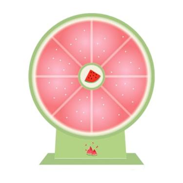 Imagem de Vaveren Roda giratória de prêmios de mesa, roda da fortuna, roleta portátil, rodas giratórias de prêmios para atividades de ensino, supermercados e festas, Style D