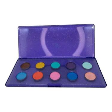 Imagem de Paleta De Sombra Color Dry Premium Diversas Cores , Paleta de sombras