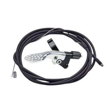 Imagem de Tachiuwa Kit de alavanca remota para canote retrátil de mountain bike para roteamento externo e interno