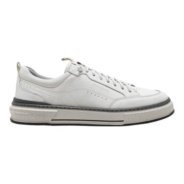Imagem de Sapatênis Democrata Denim Foster Masculino - Branco - democrata  masculino