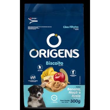 Imagem de Adimax Origens Biscoito Cães Filhotes Banana Maça E Aveia 300G
