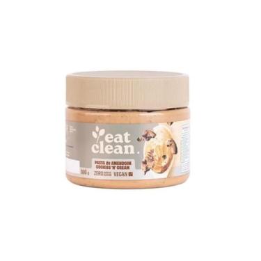 Imagem de Pasta De Amendoim Cookies Cream Eat Clean 300g - Pastas e Doces Vegano