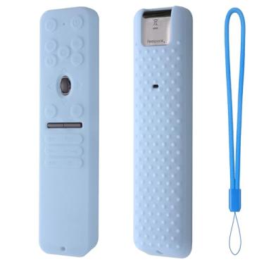 Imagem de Hi Color MR25GA Capa de silicone compatível com LG C5, D5, G5 TV Magic Remote AN-MR25GA/AN-MR25GC Capa protetora de silicone (azul brilhante)