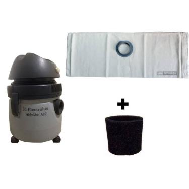 Imagem de Saco Reutilizável Para Aspirador Electrolux Hidrovac A10 Antigo + Filtro