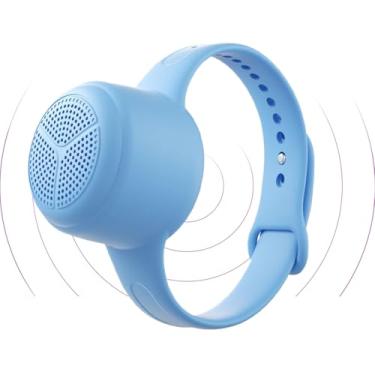 Imagem de Relógio Alto-falante Vestível, Alto-falante De Pulso Portátil Sem Fio, Reprodutor de Áudio e Música para Pulso para Uso em Bicicleta, Treinos, Treinamento ao Ar Livre, Corrida, Escalada e