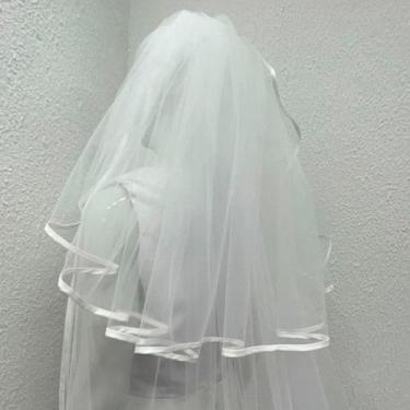 Imagem de Véu Longo 3x4 Metros 2 Camadas Branco Noiva Casamento V117 - Milly - O