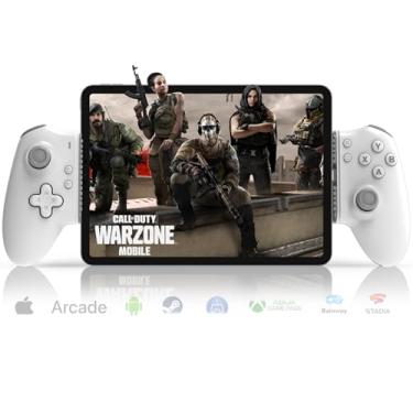 Imagem de arVin USB C Mobile Gaming Controller for iPad/Tablet(Within 6.7-11 in) USB-C Gamepad with Hall Joysticks/Hall Trigger/Turbo/Back keys, Remote Play for PS5/PS4/Xbox/PC Consoles, Cloud Game, Emulator