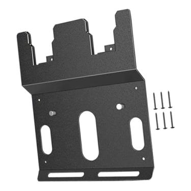 Imagem de Ioensy Suporte para carregadores de bateria, economiza espaço, suporte para 2 baterias, organizador de armazenamento, de parede para garagem, oficina,