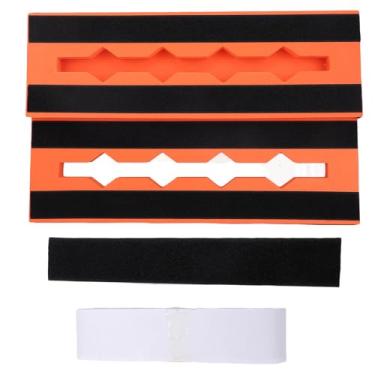 Imagem de LiebeWH Pedal de Efeitos de Guitarra Pedal Board EVA Pedalboard de Efeito Anti -deslizamento Com Projeto Oco Escondido por 6 a 10 Pedais