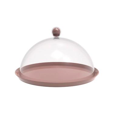 Imagem de PORTA BOLO BUBBLE Ø250 - AMÊNDOA