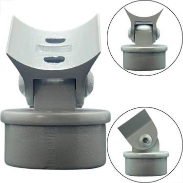 Imagem de Conexão Angular AG02 Guarda Corpo Corrimão 2 Pol - Fosco - Fast Vidros