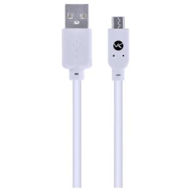 Imagem de Cabo Usb X Micro Usb B 2.0 5 Pinos 2 Metros Branco - Musb-2 - Vinik