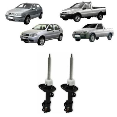 Imagem de Par Amortecedor Dianteiro Strada Fire 08 09 10 11 12 - Embrasil