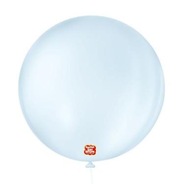 Imagem de BALÃO LISO REDONDO - SÃO ROQUE Nº 05 - CANDY COLORS - AZUL - Pacote co