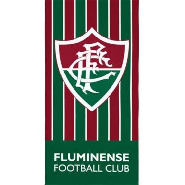 Imagem de Toalha De Banho Lepper Aveludada Estampada Times De Futebol (Fluminense)