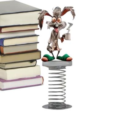 Imagem de Rrlihjgu Decorações Para Dashboard - Decoração 2D Em Acrílico Para Carro Com Animal,Enfeite com Saltitante para Viagens Passeios Família RV