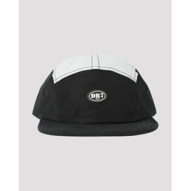 Imagem de Boné DR7 Street Five Panel Logo Circle - Preto, Único