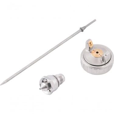 Imagem de Kit Reposição Agulha-bico-capa De Ar 1,7mm Psv 200 Vonder