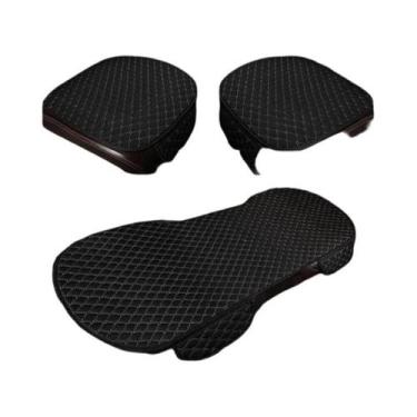 Imagem de Conjunto Universal De 3 Peças De Capas De Assento De Carro Em Algodão 
