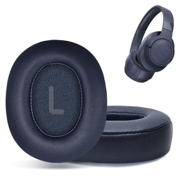 Imagem de UOWGA Almofadas De Substituição Para Fones Ouvido Jbl Tune 700 (700Bt)/710 (710Bt)/720 (720Bt)/750 (750Bt, 750Btnc)/760 (760Nc)/770 (770Nc), Auriculares Com Espuma Isolamento Ruído Mais Macia - Azul