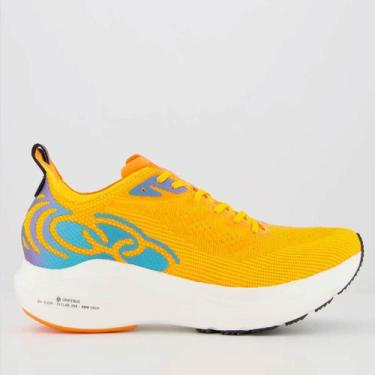 Imagem de Tênis Olympikus Corre Grafeno 2 Laranja e Azul, 34