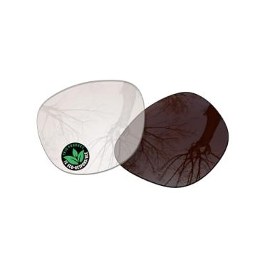 Imagem de Raydi Lentes de reposição de policarbonato para óculos de sol RayBan Meta Wayfarer RW4008 53 mm - marrom fotocromático não - polarizado, antiluz azul