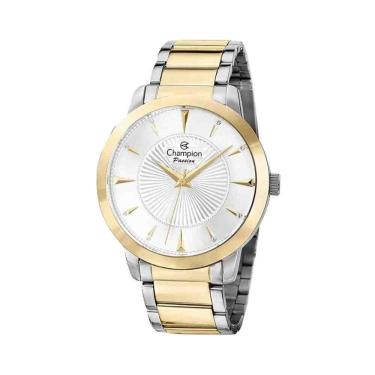 Imagem de Relógio Champion Prata e Dourado Feminino CN29258KA