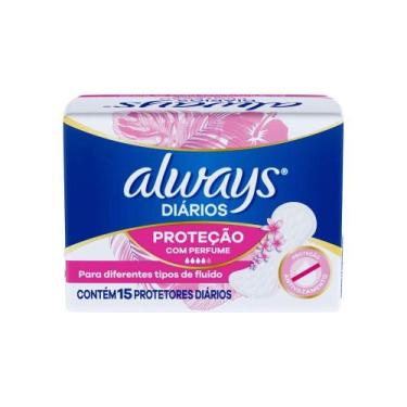 Imagem de Absorvente Always Protetor Diario Regular c/15un