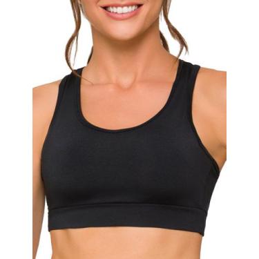 Imagem de Top feminino nadador selene 20822-001, Preto, EG