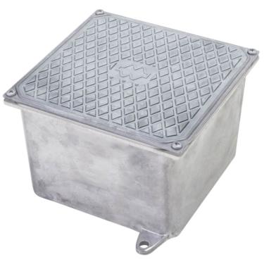 Imagem de Caixa De Passagem 3030-12 Sem Pintura E Sem Chassi Com Tampa Reversível - E007010045 - Wetzel